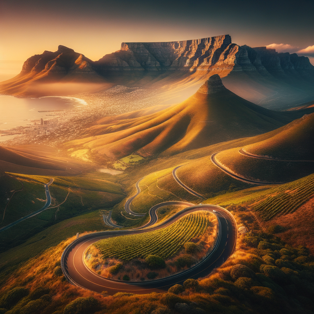 Scenic route from Cape Town to vineyard destination with Crab a Ride